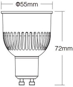 Miboxer rgb-cct led gu10 6w rf 2.4g - led0211