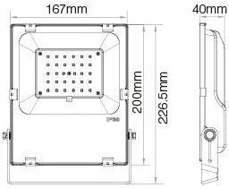 Spot led Miboxer rgb-cct ip65 30w - led0249