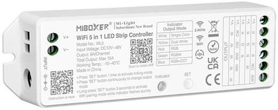 Contrôleur wifi Miboxer rgb-cct pour bandes led 2.4g - led0208