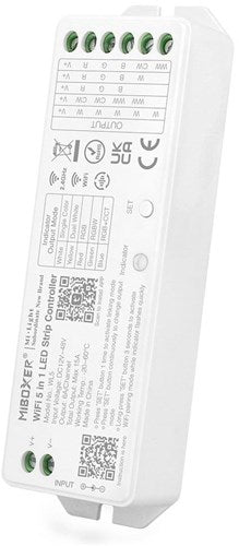 Contrôleur wifi Miboxer rgb-cct pour bandes led 2.4g - led0208