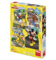Disney Puzzle Junior Mickey dans la ville 4 x 54 pièces