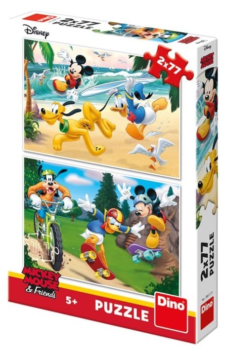 Disney Puzzle Mickey Mouse and Friends 2 x 77 pièces