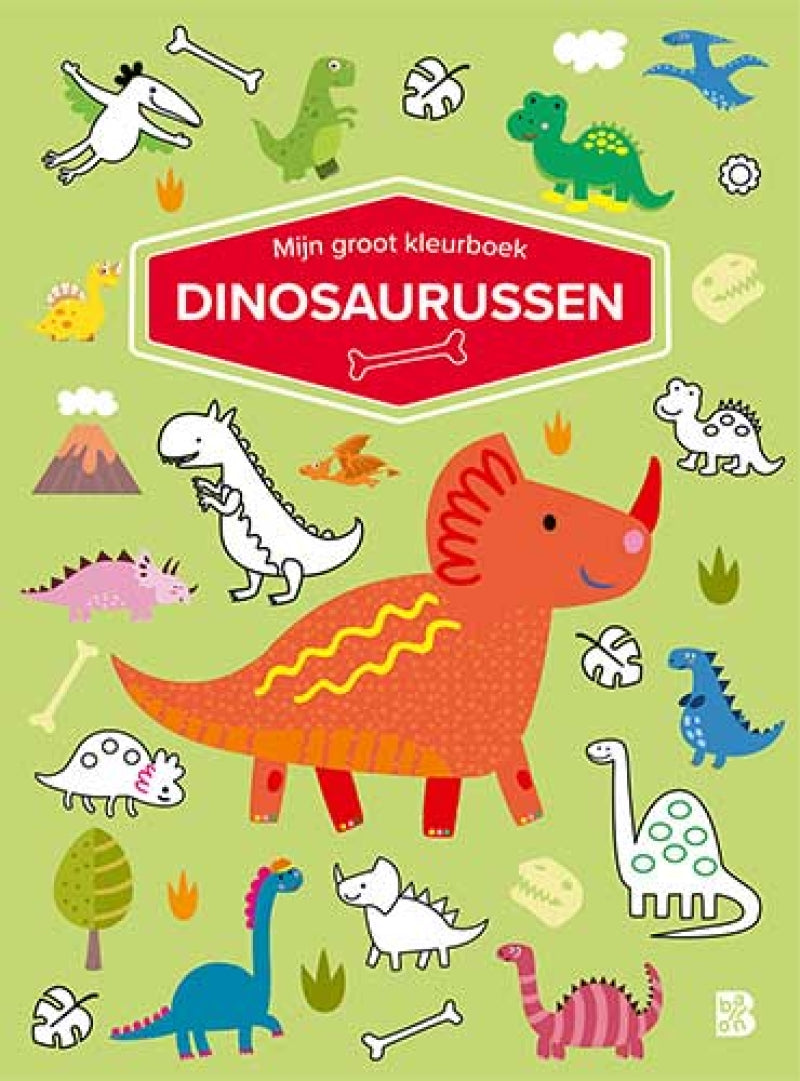 Éditeur standard mon grand livre de coloriage - dinosaures