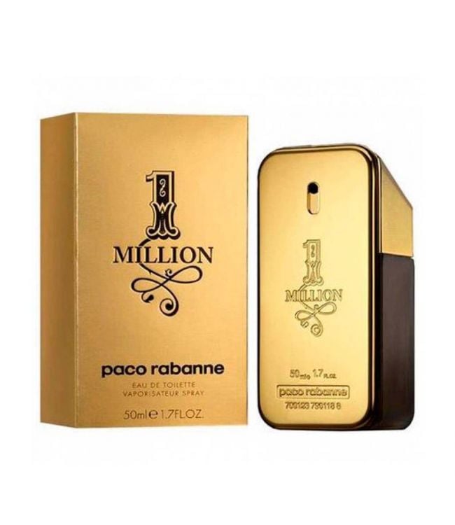 Paco Rabanne Paco Rabanne Eau de Toilette Spray un million de 50 ml d'hommes
