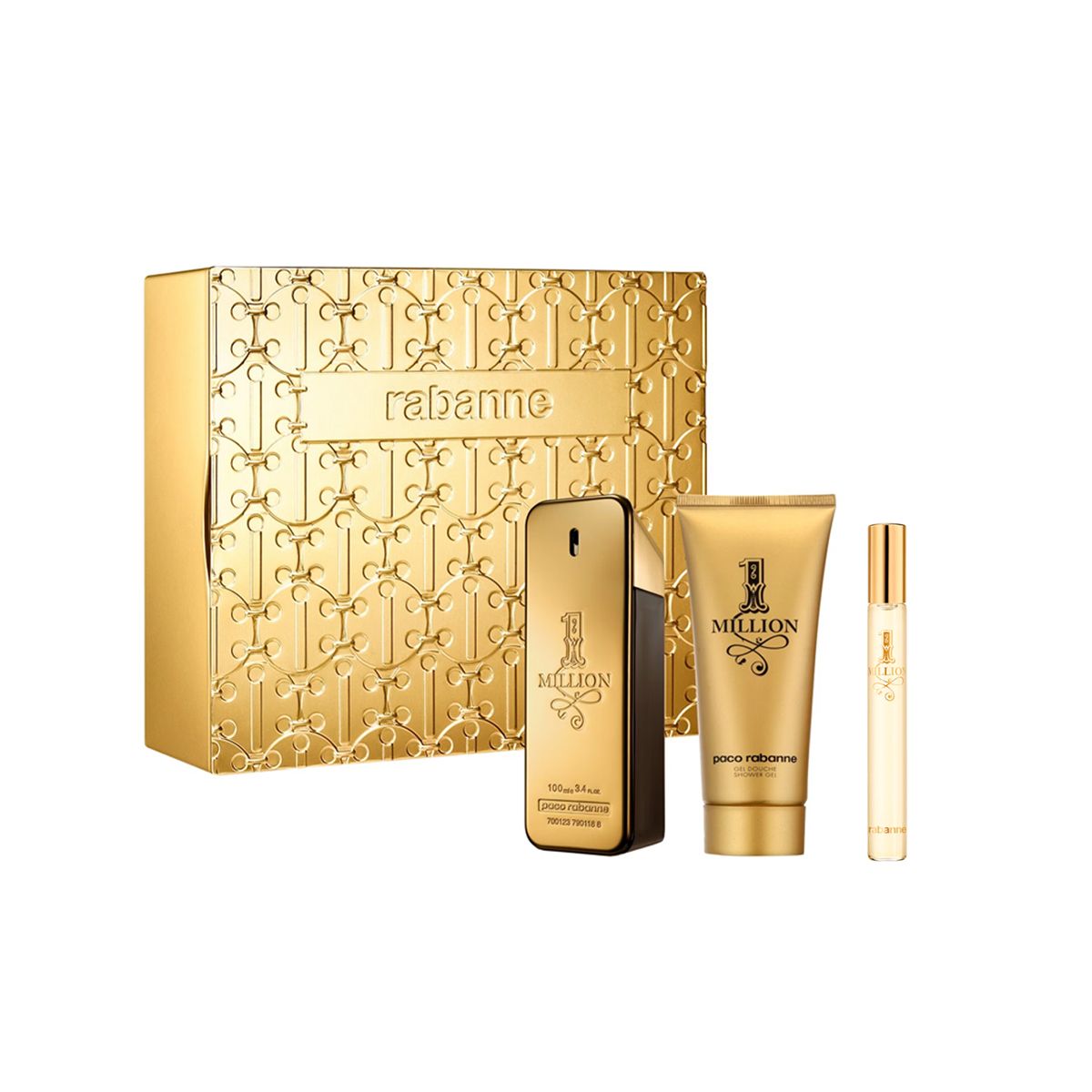 Paco Rabanne One Million Coffret Cadeau Homme EDT 100ml