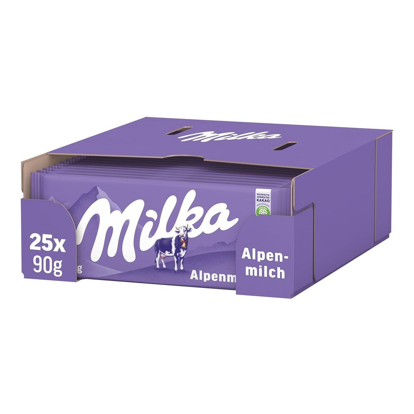 Milka pack flux de lait alpin (25x 90gr)