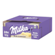 Barre de chocolat Milka blanche flow pack (24x 90gr)