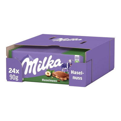 Flow pack de noix cassées Milka (24x 90gr)