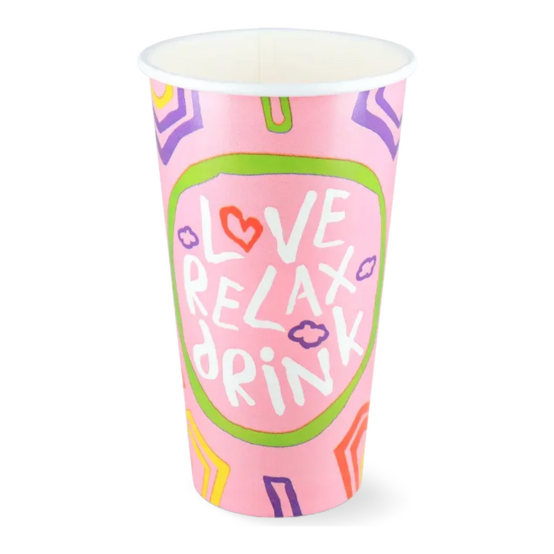 Gobelet à milkshake carton 90mm (25x 500cc)
