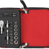 Milwaukee 1 4 jeu de cliquets compacts 39 pièces jeu de douilles 1 4" four flat™compact en coffret (39 pièces) - 4932492672