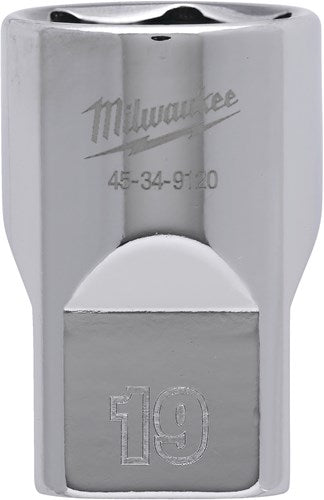 Accessoires Milwaukee 1 2 douille métrique - 19 mm - 4932480017