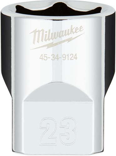 Accessoires Milwaukee 1 2 douille métrique - 23 mm - 4932480021