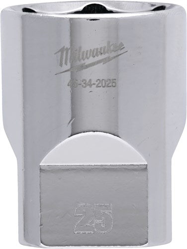 Accessoires Milwaukee 1 2 douille métrique - 25 mm - 4932480023