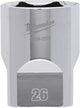 Accessoires Milwaukee 1 2 douille métrique - 26 mm - 4932480024