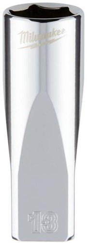 Accessoires Milwaukee 1 4 douilles à cliquet métrique longue -13mm - 4932478333
