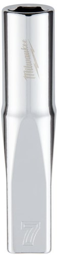 Accessoires Milwaukee 1 4 douilles à cliquet métrique longue -7mm - 4932478327