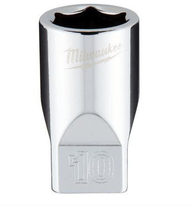 Accessoires Milwaukee 1 4 douilles à cliquet standard métrique -10mm - 4932478318