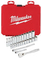 Accessoires Milwaukee 1 jeu de cliquets et douilles 4" | métrique | 28 pièces - 4932464943