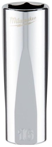 Milwaukee accessoires 3 8 douille à cliquet métrique longue -16mm - 4932478360