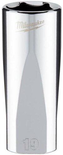 Milwaukee accessoires 3 8 douille à cliquet métrique longue -19mm - 4932478363