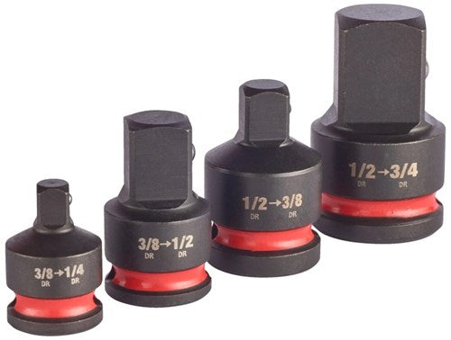 Adaptateur d'accessoires Milwaukee Shockwave Hex Set-4pc - 4932480356