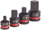 Adaptateur d'accessoires Milwaukee Shockwave Hex Set-4pc - 4932480356