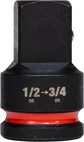 Adaptateur d'accessoires Milwaukee Shockwave Hex de 1 2 à 3 4 | 1 pièce - 4932480355
