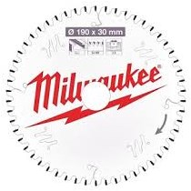Milwaukee accessoires lame de scie circulaire 190 x 30 mm (54 dents) - 4932471303