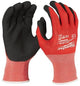 Accessoires Milwaukee gants de travail trempés classe de coupe 1 a | m8 | 12 paires - 4932471614