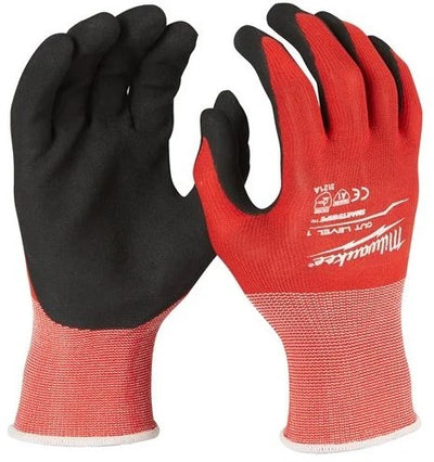Accessoires Milwaukee gants de travail trempés classe de coupe 1 a | xxl 11 | 12 paires - 4932471617