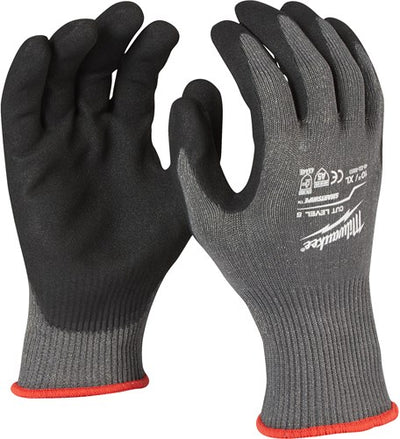 Accessoires Milwaukee gants de travail trempés | classe de coupe 5 e - xxl 11 | 1 paire - 4932471427