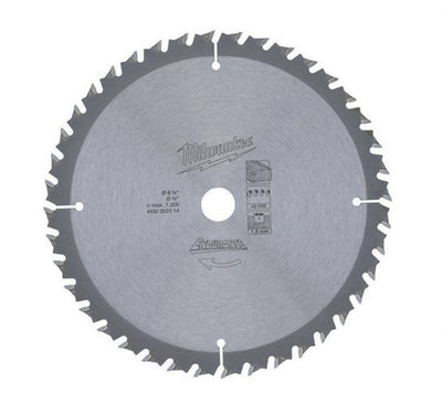 Accessoires Milwaukee lame de scie circulaire hm | 165 x 15,87 x 24 dents | bois mdf stratifié - 4932471311
