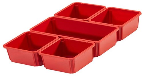 Inserts d'accessoires Milwaukee pour organisateur packout slim - 4932478301