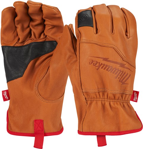 Milwaukee accessoires gants de travail en cuir - l 9 | 1 paire - 4932478124