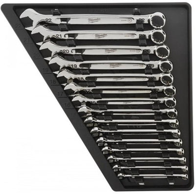 Accessoires Milwaukee morsure maximale | jeu de clés polygonales métriques | 15 pièces - 4932464258