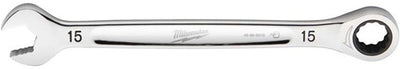 Milwaukee accessoires clé à cliquet maxbite métrique 15mm - 1pc - 4932471508