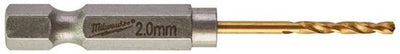 Accessoires Milwaukee perceuse à métal onde de choc hss-g ti. 2mm -2pcs - 48894703