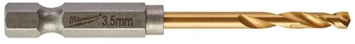 Accessoires Milwaukee perceuse à métal onde de choc hss-g ti. 3,5 mm -2 pièces - 48894707