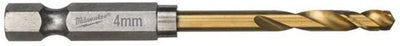 Accessoires Milwaukee perceuse à métal onde de choc hss-g ti. 4mm -2pcs - 48894708