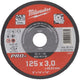 Milwaukee accessoires disque à tronçonner métal sc41 125 x 3 mm pro+ - 25 pièces - 4932451492
