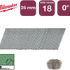 Accessoires Milwaukee clous brad 18g 25mm rc g sc1 | 5 000 pièces - 4932492551
