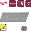 Milwaukee accessoires clous brad acier inoxydable 18g 30mm sc3 | 5 000 pièces - 4932492560