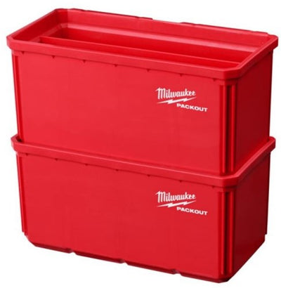 Pack d'accessoires Milwaukee contenants 10x20 cm (2 pièces) - 4932480699
