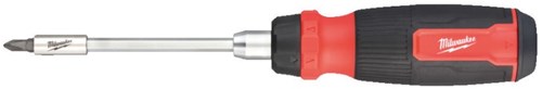 Milwaukee accessoires tournevis multi-embouts 14 en 1 à cliquet - 4932480582