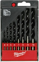Jeu d'accessoires Milwaukee de forets à bois en cassette plastique (8 pièces) - 4932352466