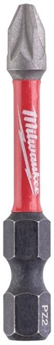 Accessoires Milwaukee Shockwave Gen II PZ2 50 mm 10 pièces - 4932430866