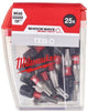 Accessoires Milwaukee Shockwave Gen II Tx15 25 mm 25 pièces - 4932430873
