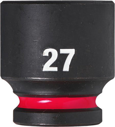 Accessoires Milwaukee douille à choc Shockwave 1 2 courte 27 mm | 1 pièce - 4932480321