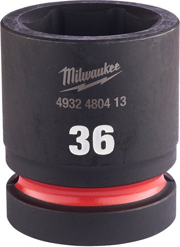 Accessoires Milwaukee douille à impact Shockwave hexagonale 1'' courte 36 mm | 1 pièce - 4932480413