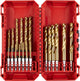 Milwaukee accessoires Shockwave rouge hex set packout prêt boîte forets à métal hss-g - 4932499763